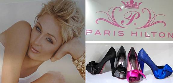 Schnappschuesse aus Mailand Schuhe von Paris Hilton